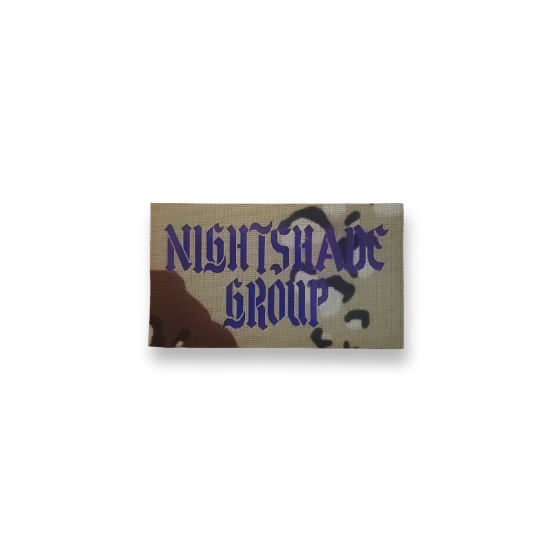 NSG Reflective Patch - Choco Chip