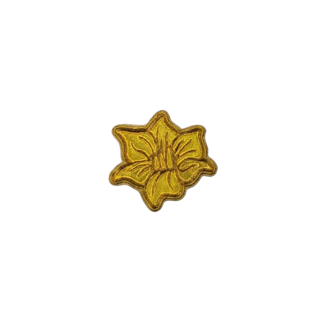 Deadly Nightshade Flower (Gold Metallic)