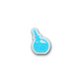 GITD Carolina Blue Vial