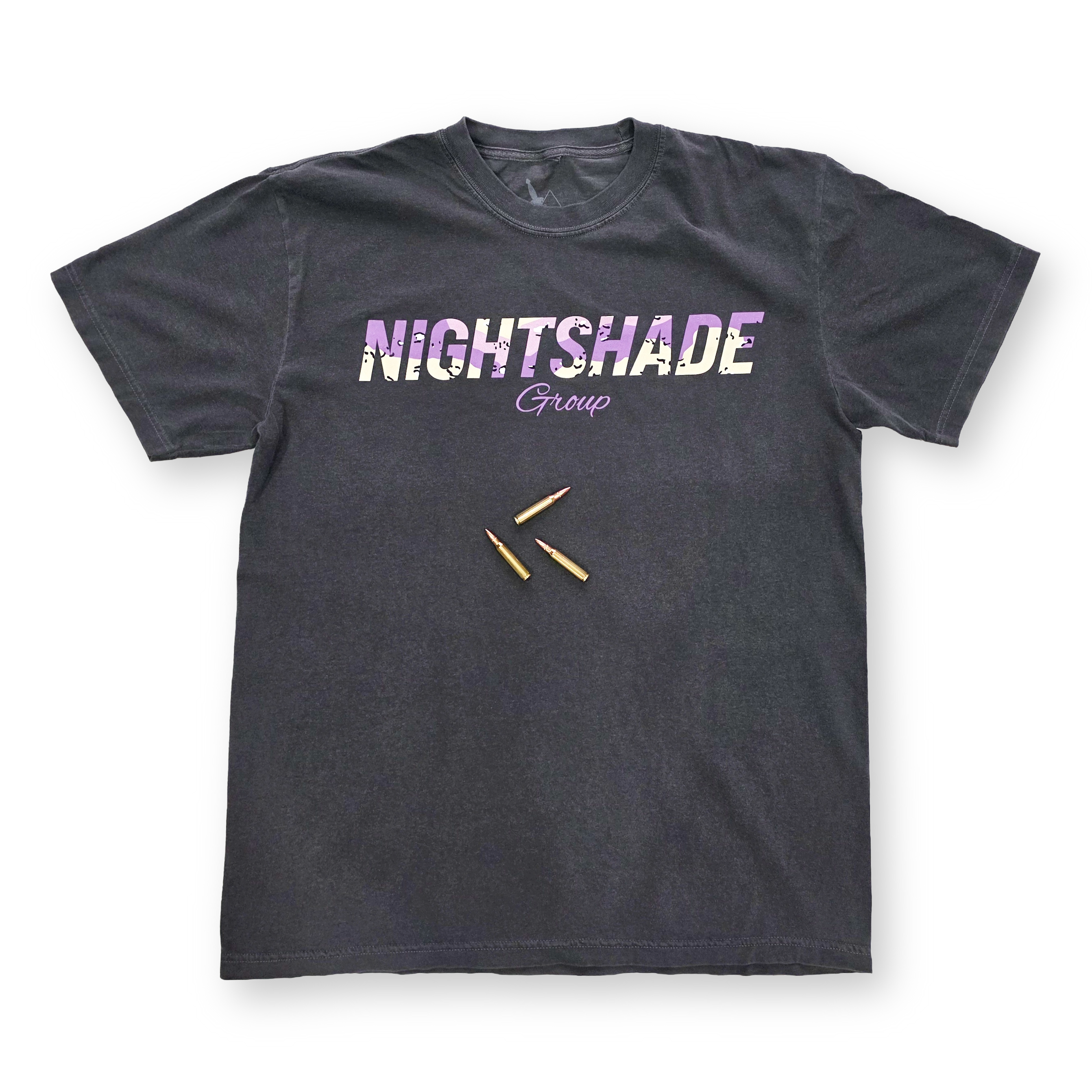 Purple Chip Typography Tee - Pepper