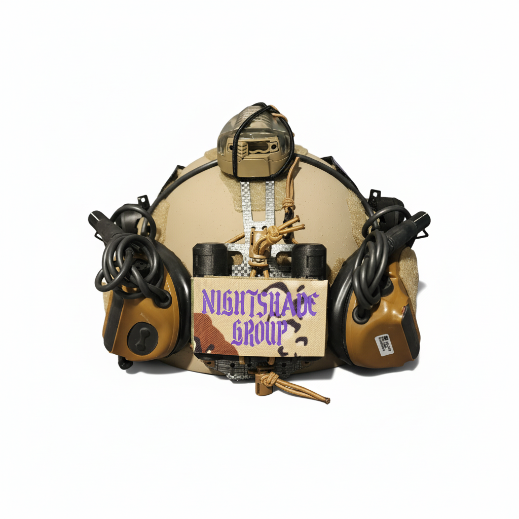 NSG Reflective Patch - Choco Chip