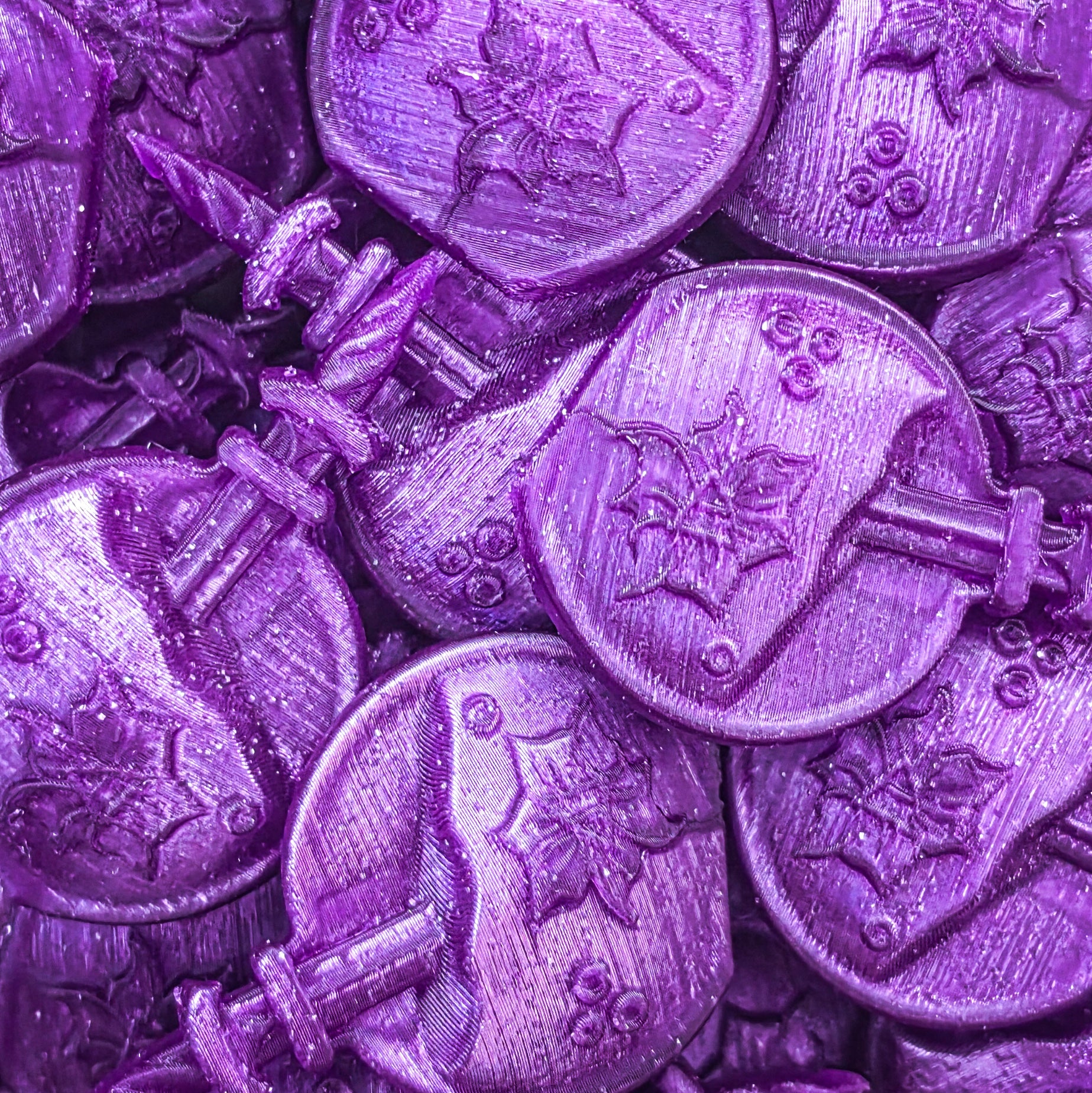 Purple Galaxy IFF Vial Marker