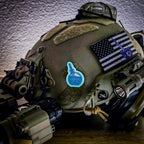 GITD Carolina Blue Vial