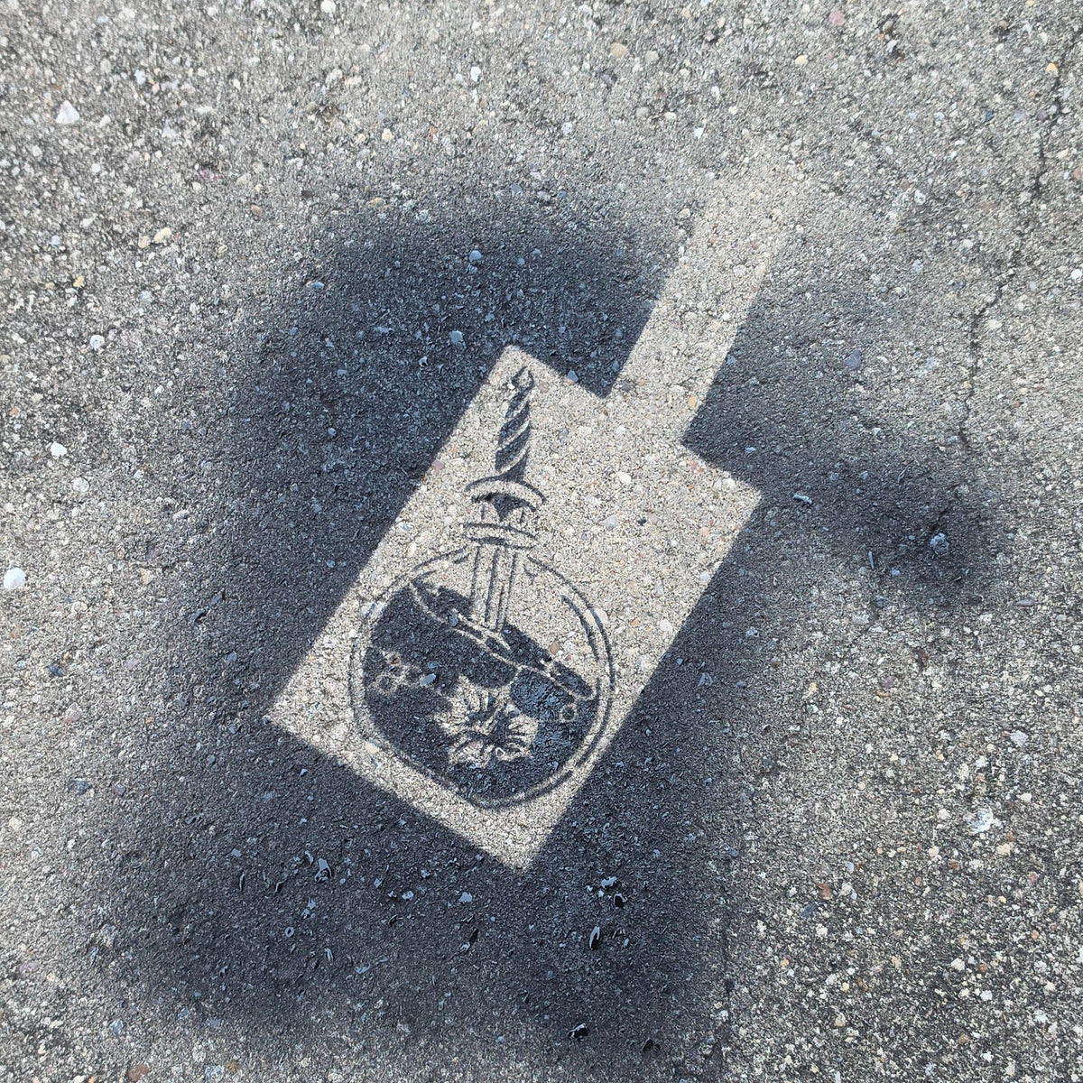 Vial Stencil (2 Variants)