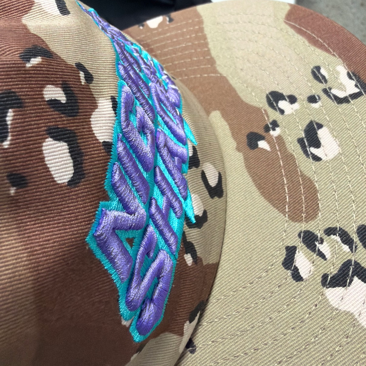Time Crisis Chochlate Chip Surf Hat