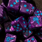 Vial Street Dice - Purple Pearl-essence