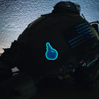 GITD Carolina Blue Vial