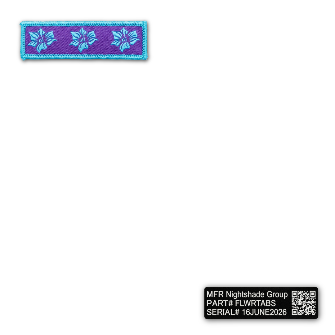 Flower Tabs (Set of Two)