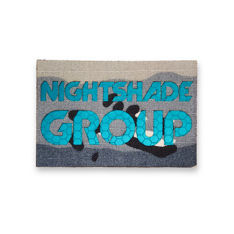 NSG Reflective Patch - Blueberry Chip - Green